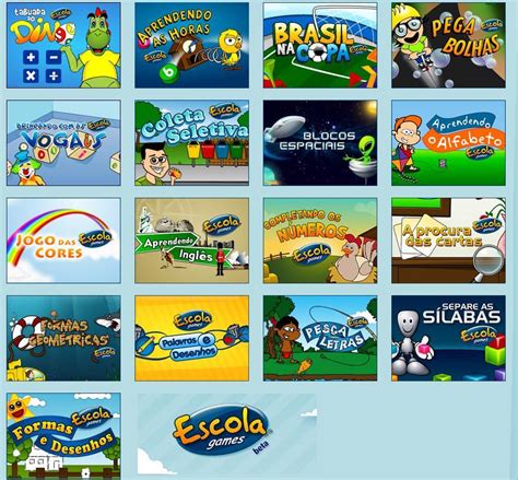 jogos divertidos escola games